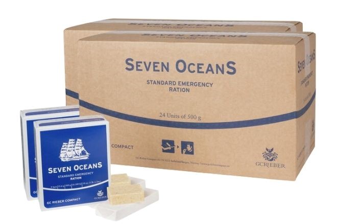 Doppeleinheit Seven Oceans Emergency Food Ration  48 x 500g