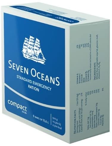 Familienpaket 5x Seven Oceans Emergency Ration 24 x 500g