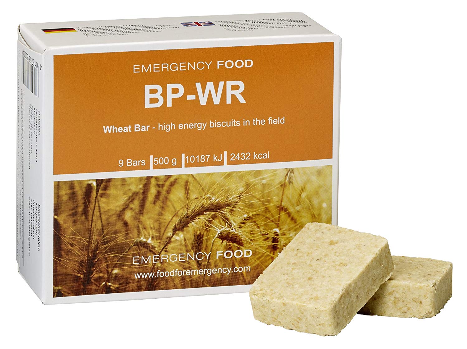 BP-WR Emergency Food 10 x 500 Gramm Langzeitnahrung High Energy Biscuits