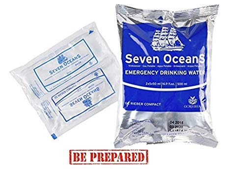 Emergency Food Sortiment 4 x 500g (BP-WR, BP-ER, NRG-5, SEVEN OCEANS)