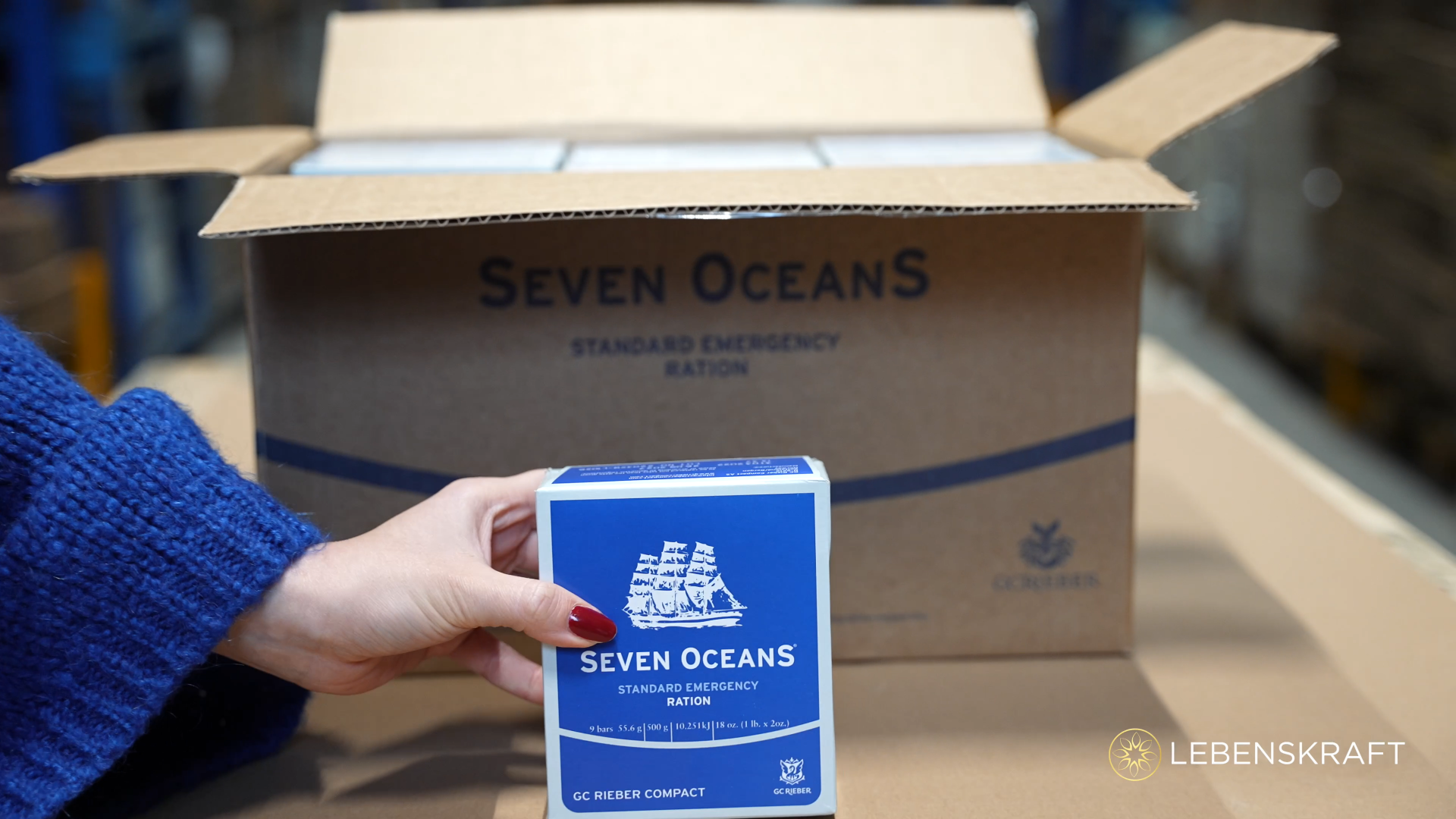 Seven Oceans Emergency Ration - Notfallration 4er Pack 