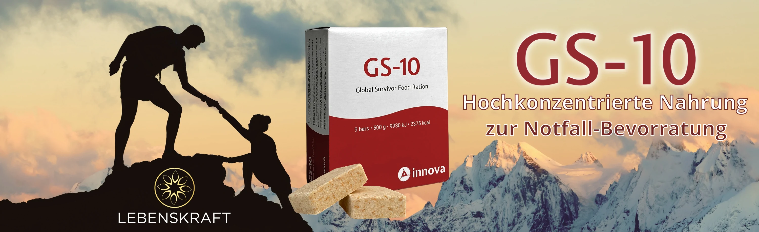 GS-10 Emergency Food – hochkonzentrierte Nahrung zur Notfall-Bevorratung