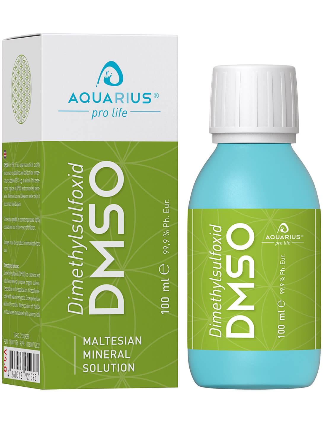 Hoch qualitatives DMSO 100 ml 99,9% Ph. Eur. | Dimethylsulfoxid
