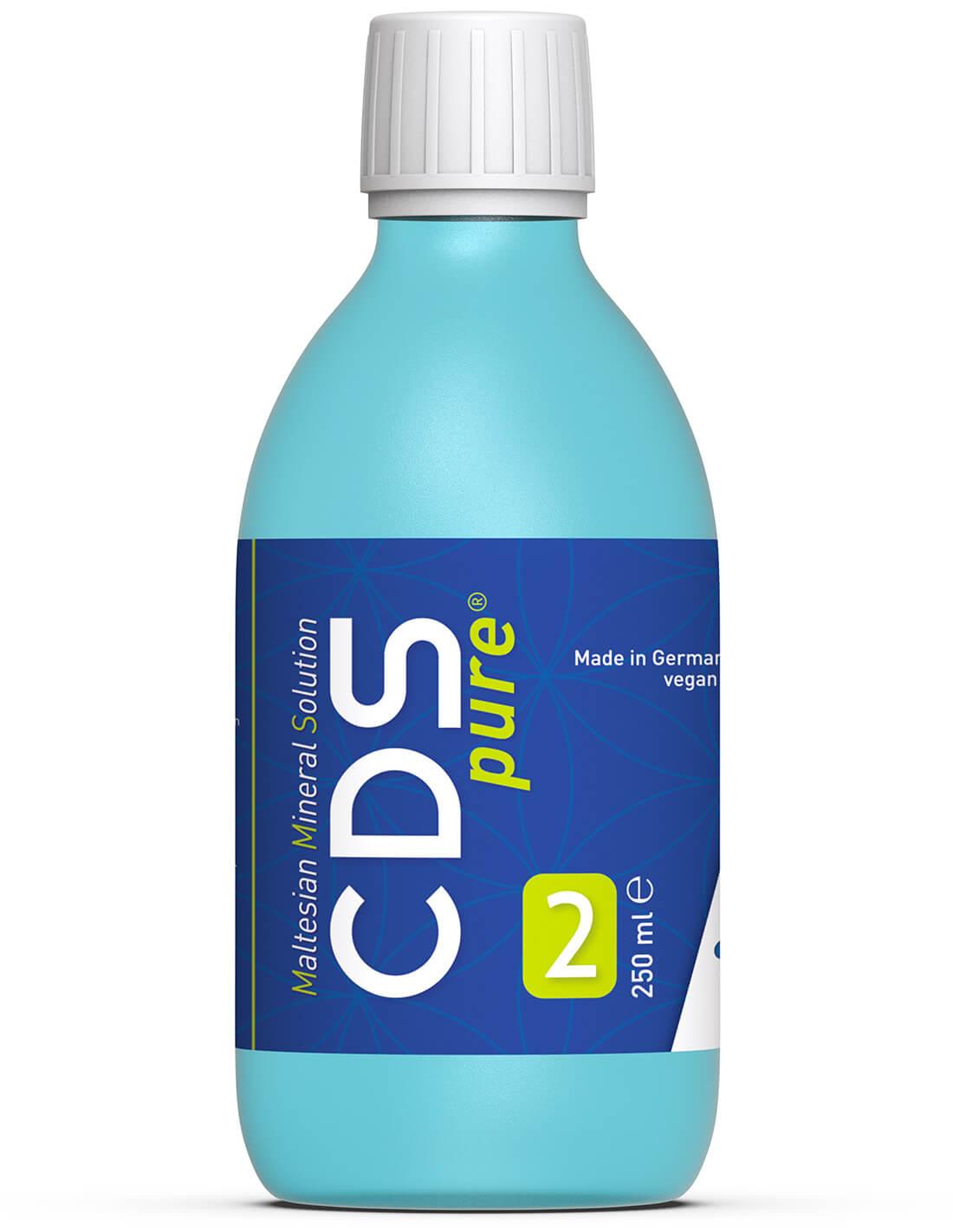 CDSpure 250ml Chlordioxid CDL Fertiglösung zur Trinkwasserreinigung
