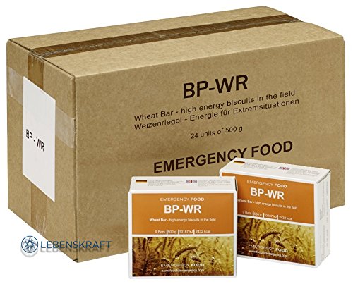 BP-WR Emergency Food 24 x 500g  Langzeitnahrung High Energy Biscuits