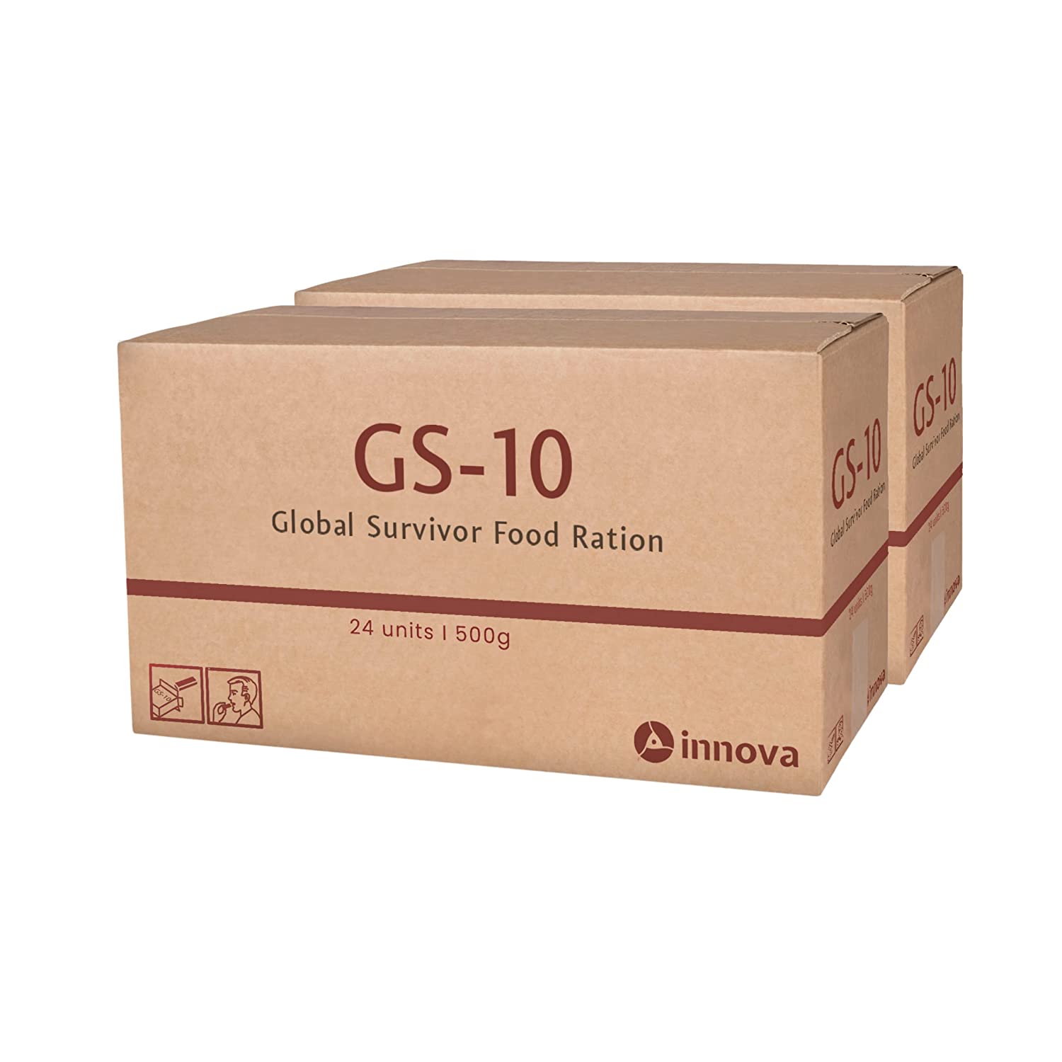 GS-10 Emergency Food | 48 x 500 Gramm Einheit Langzeitnahrung