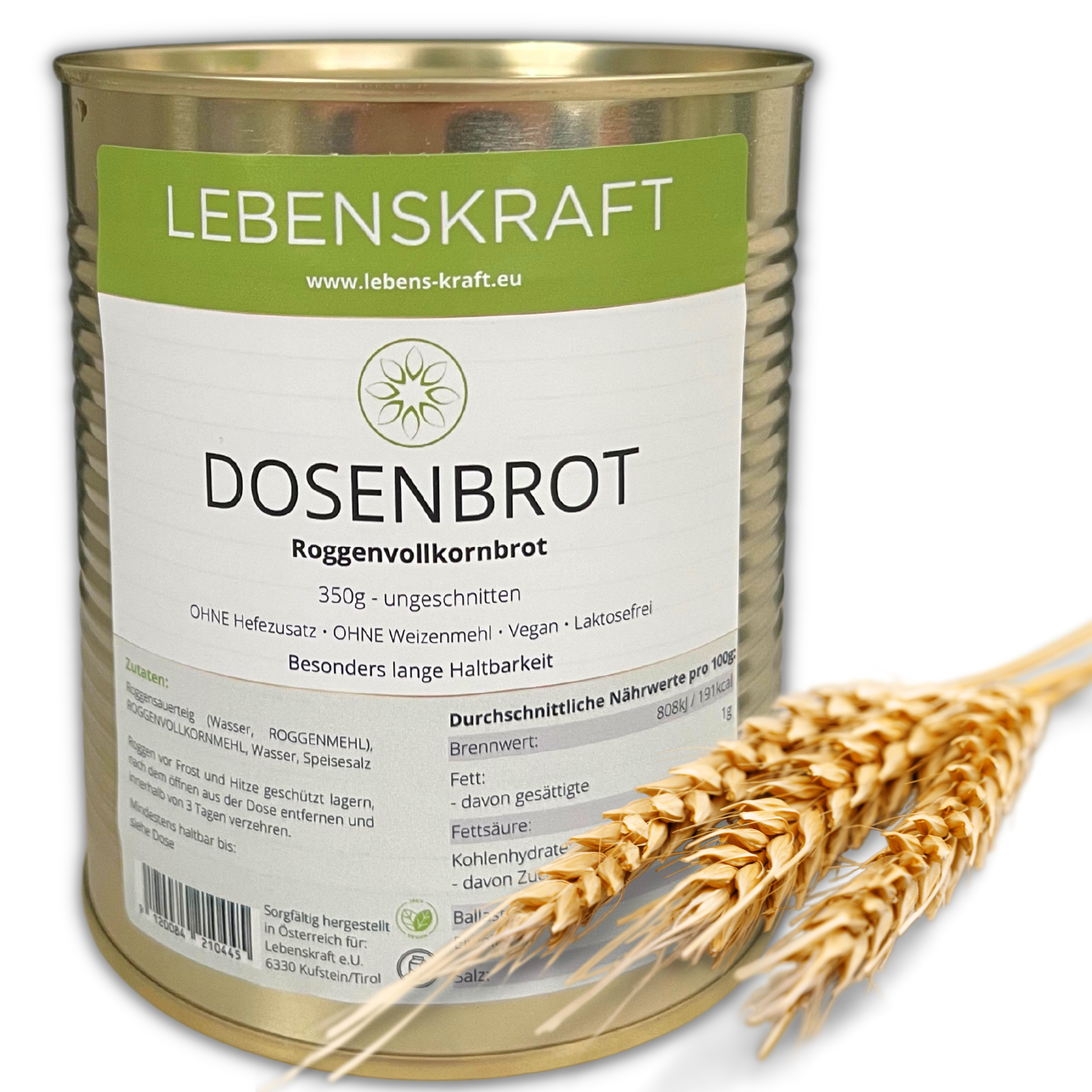 Lebenskraft Roggenvollkornbrot